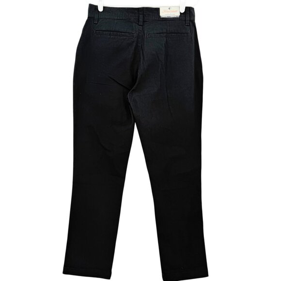Hallstatt Men's Stretch Standard Fit Tapered Black Chino Pants Size 32x32 NWT - Picture 2 of 9